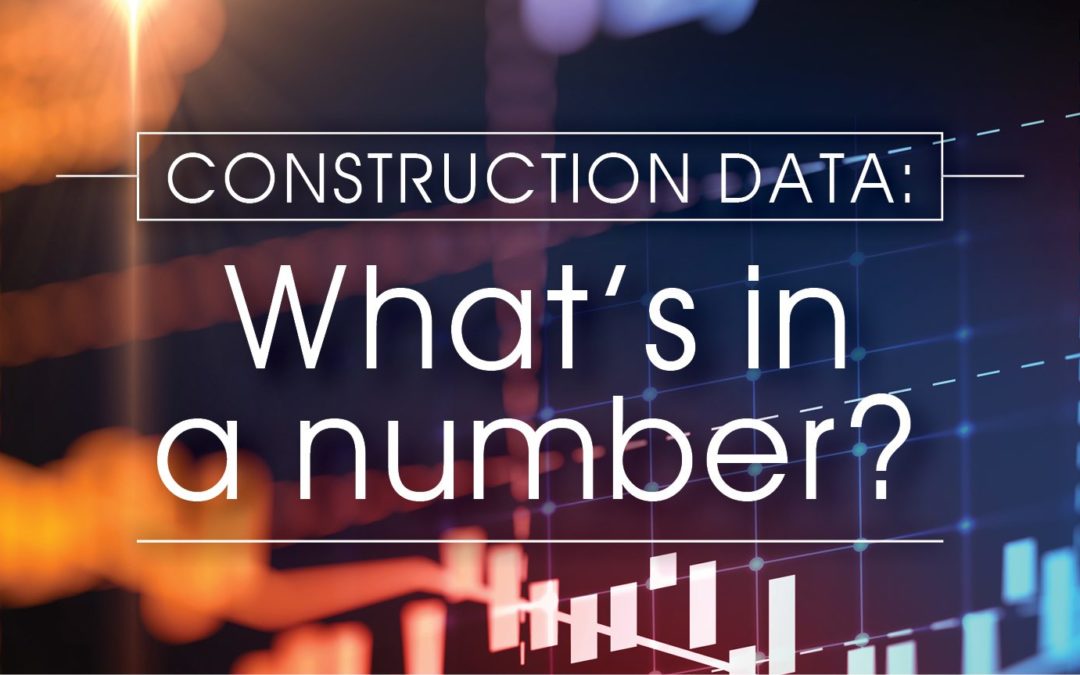 Construction data: What's in a number?