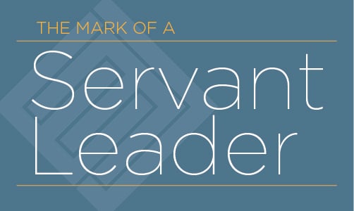 The Mark of a Servant Leader