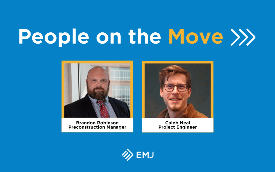 People on the Move: Brandon Robinson and Caleb Neal