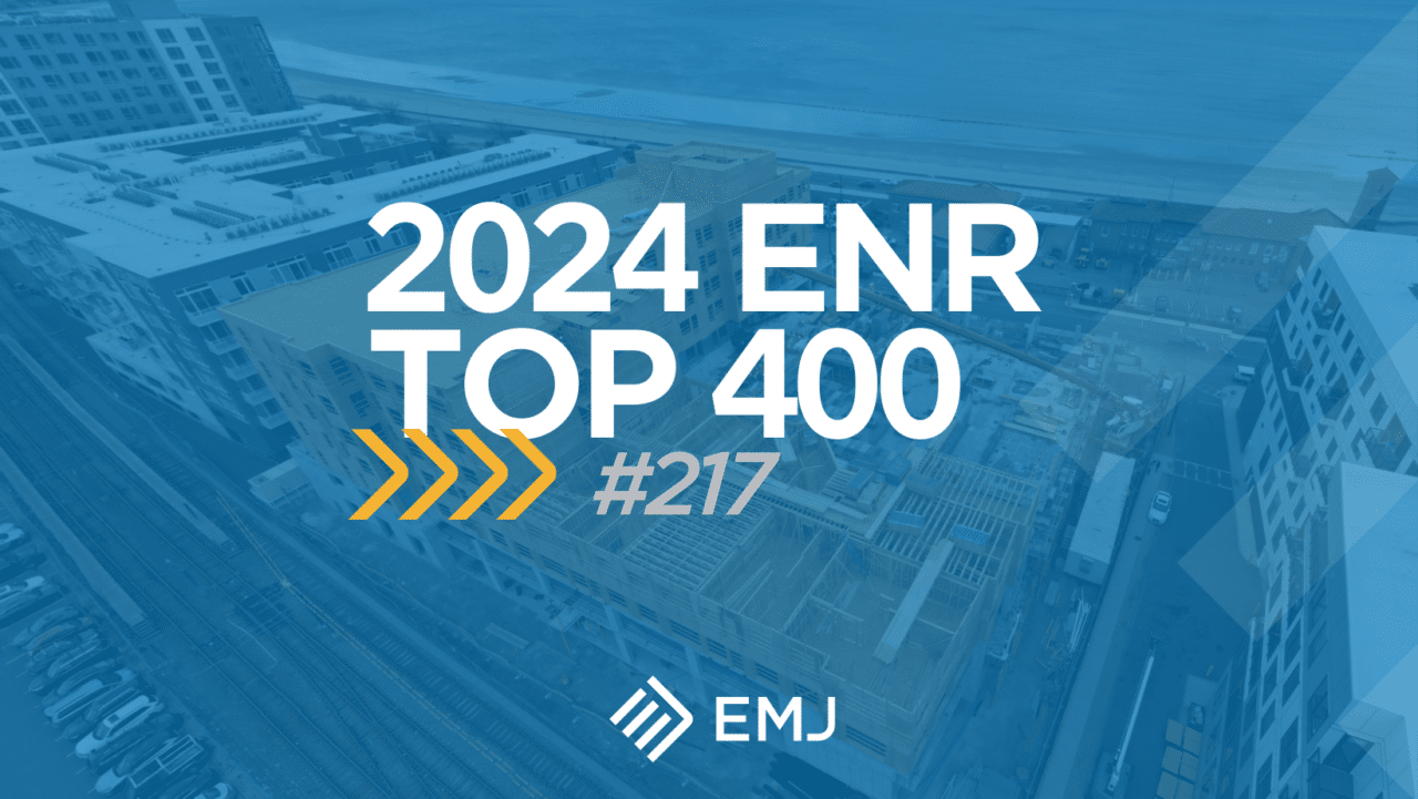 EMJ Ranks 217 on ENR 2025 Top 400 Contractors List EMJ Construction