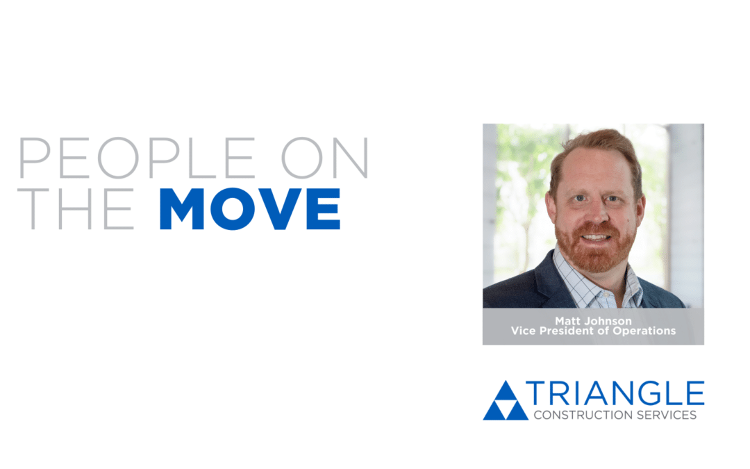 Triangle Promotes Matt Johnson to Vice President of Operations