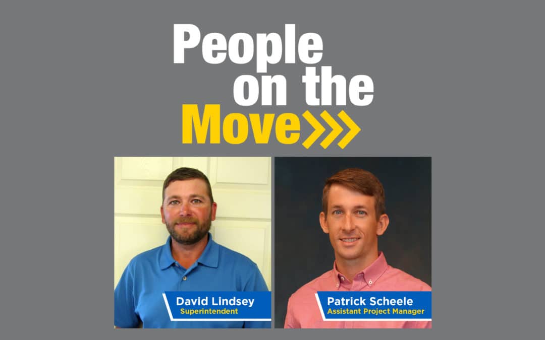 People on the Move: David Lindsey and Patrick Scheele