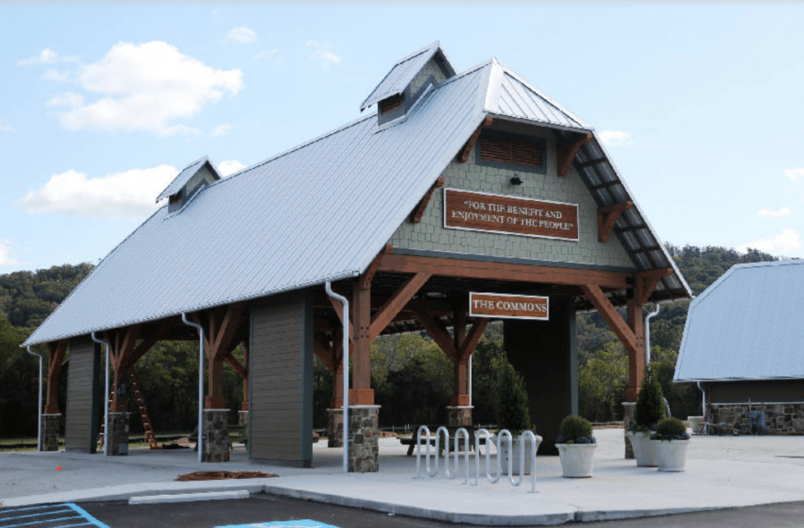 chattanooga, commons, collegedale, open air pavilion