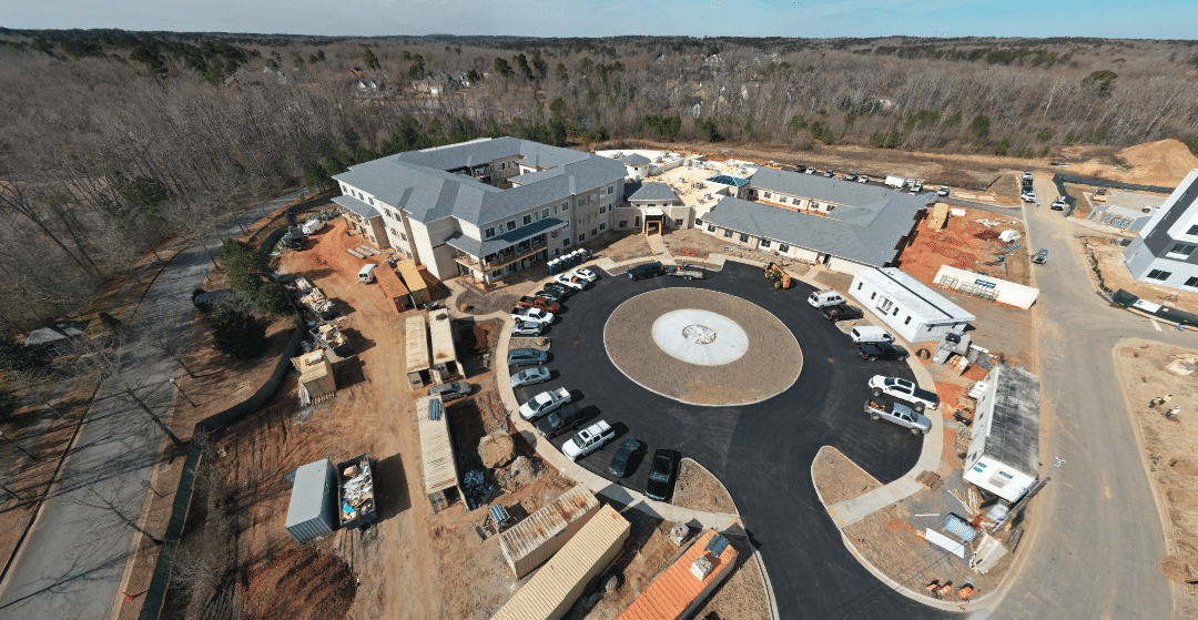 Construction Progress at Watercrest Macon