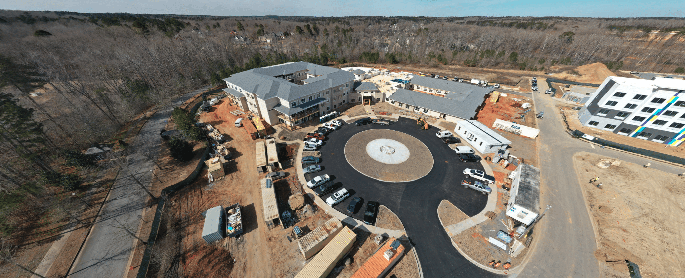 Construction Progress at Watercrest Macon