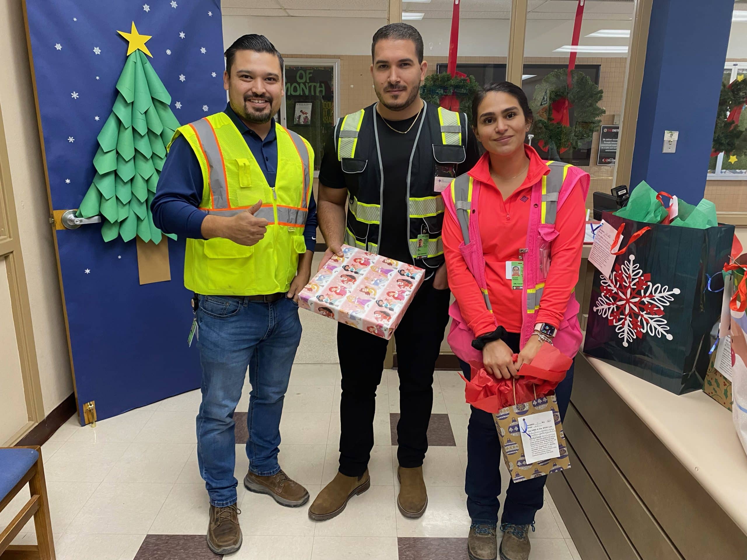 EMJ Project Team Partners with Ysleta ISD in the Spirit of Giving