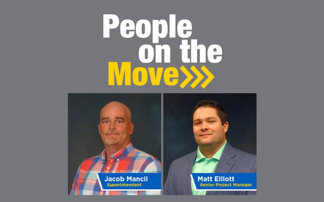 People on the Move: Matt Elliott and Jacob Mancil